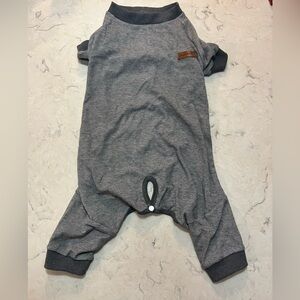Cozy Gray Dog Pajamas